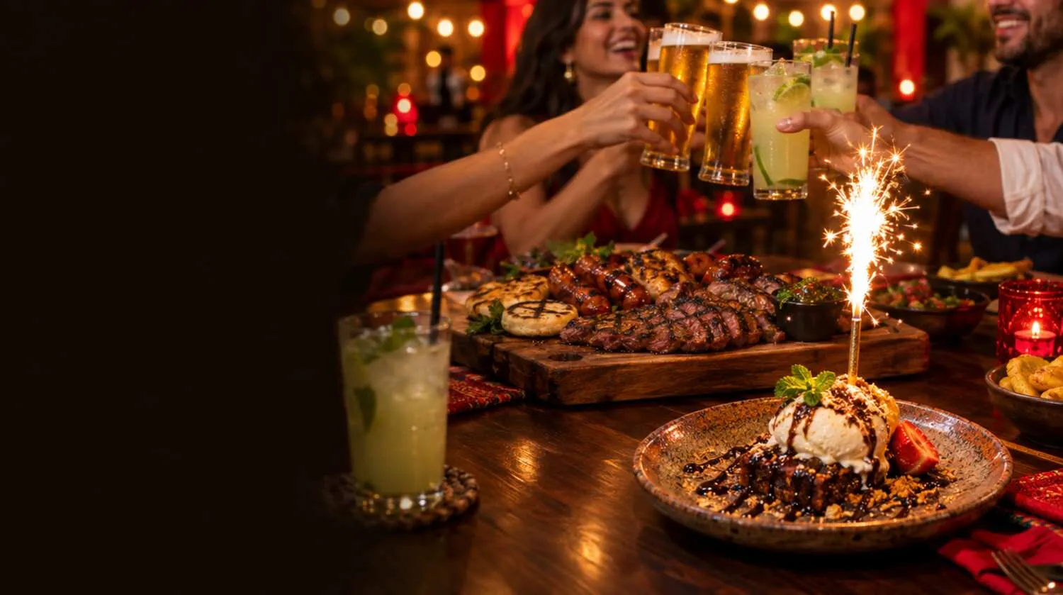 Brindis de cumpleaños en Torinos